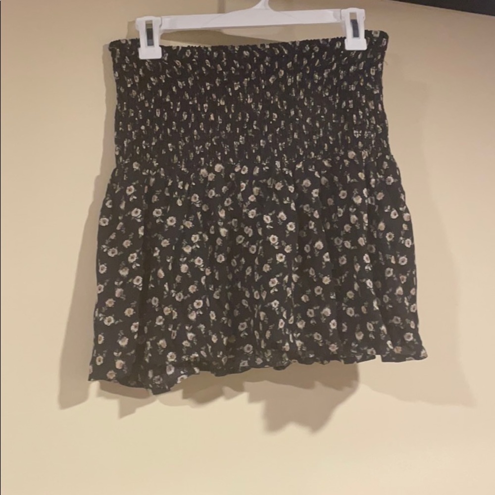 Dry goods floral ruffle skirt